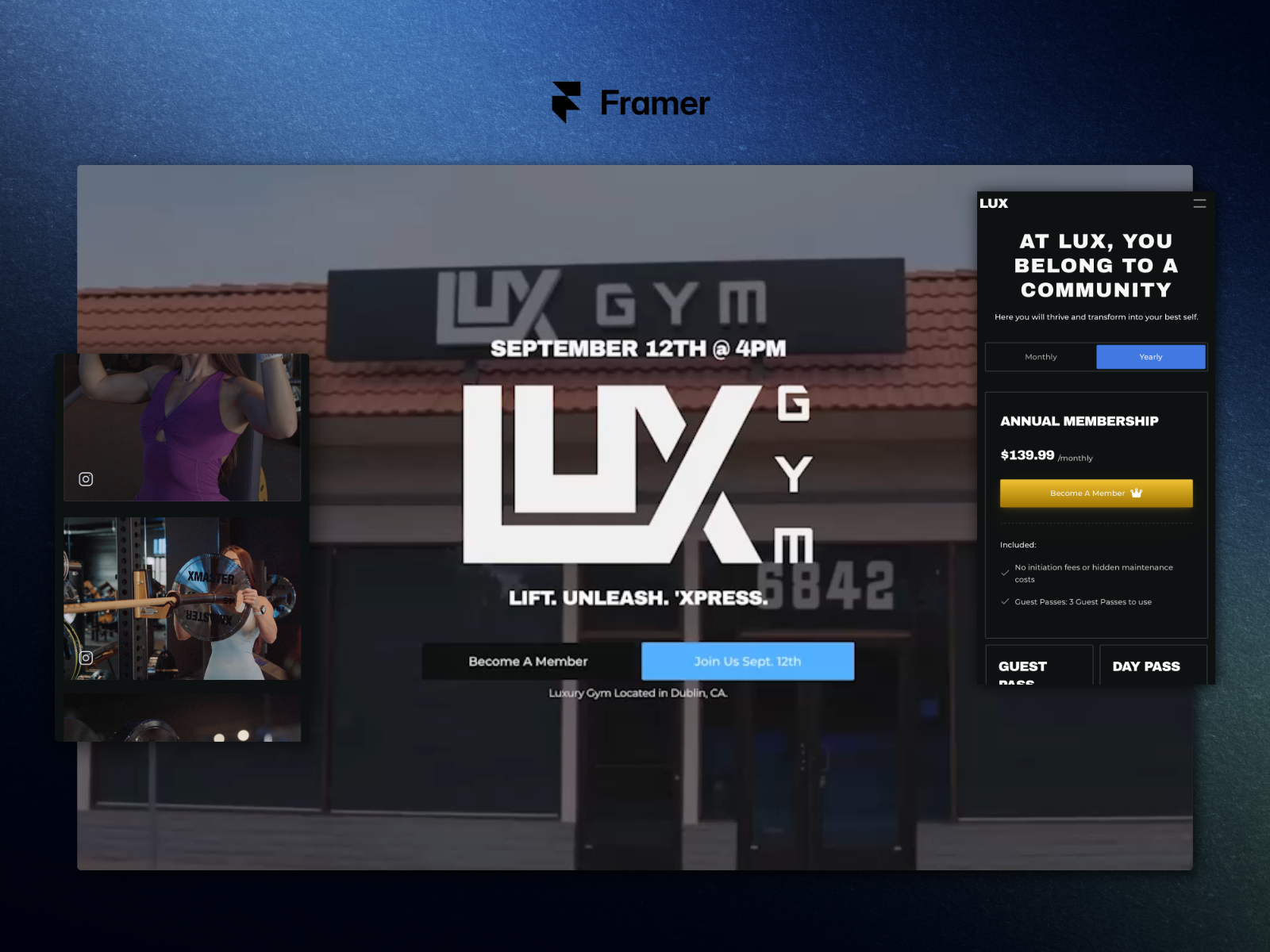 Lux Gym Project